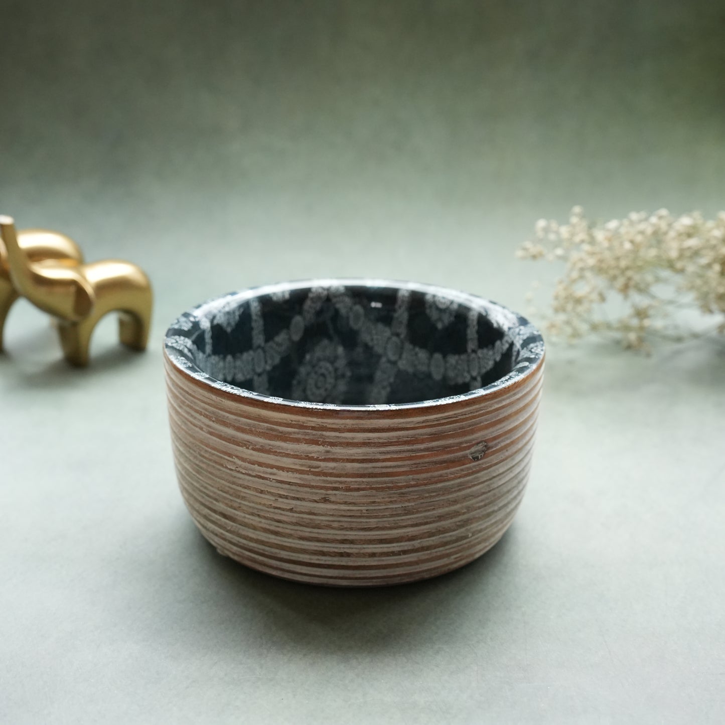 Iris Round Salad Bowl- Small