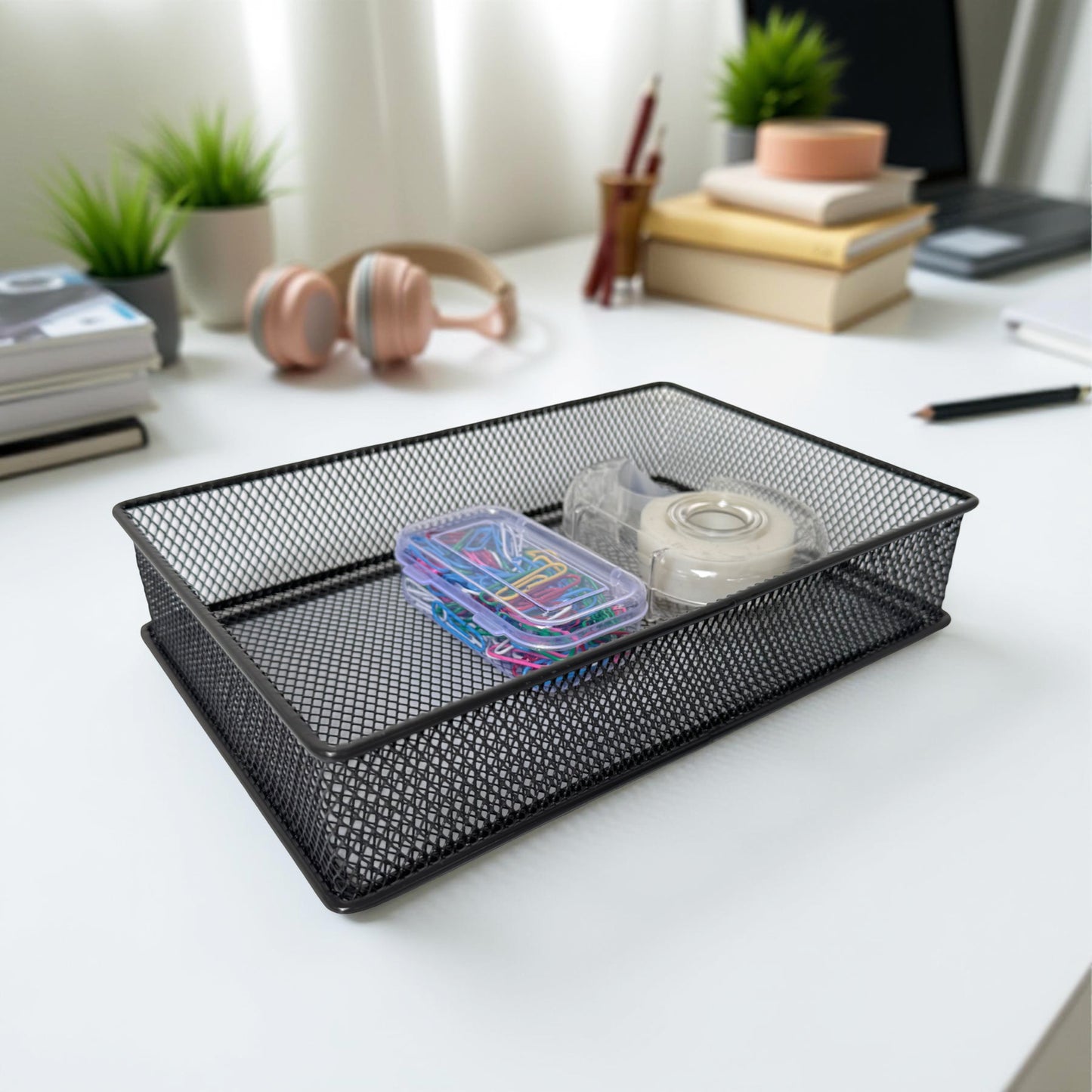 Stackable Mesh Storage Organiser