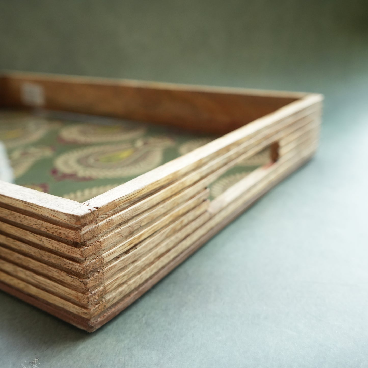 Paisley Rectangle Serving Tray
