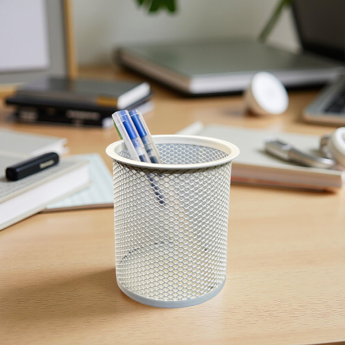 Round Mesh Stationery Organiser