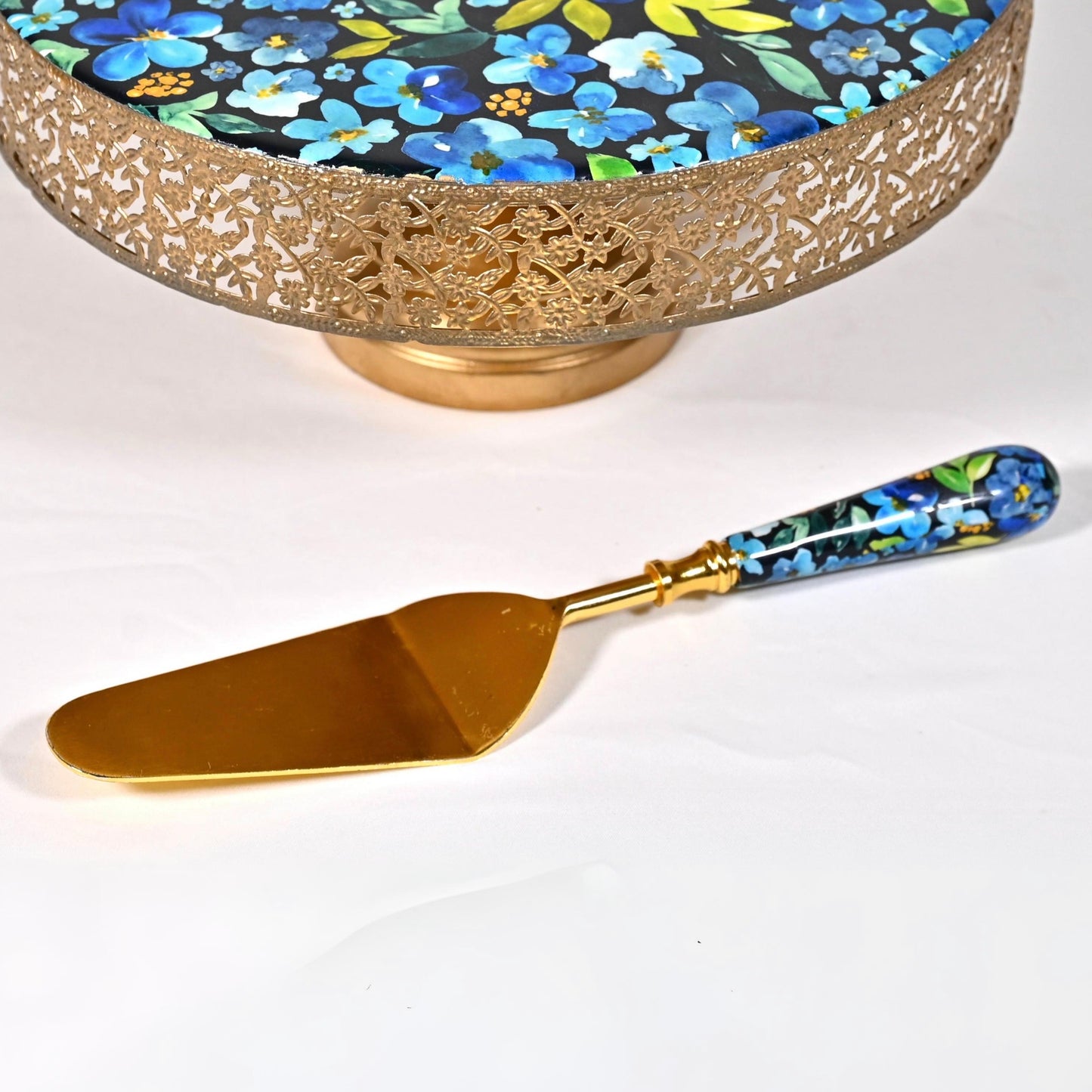 Floral Cake Lifter - Marigold