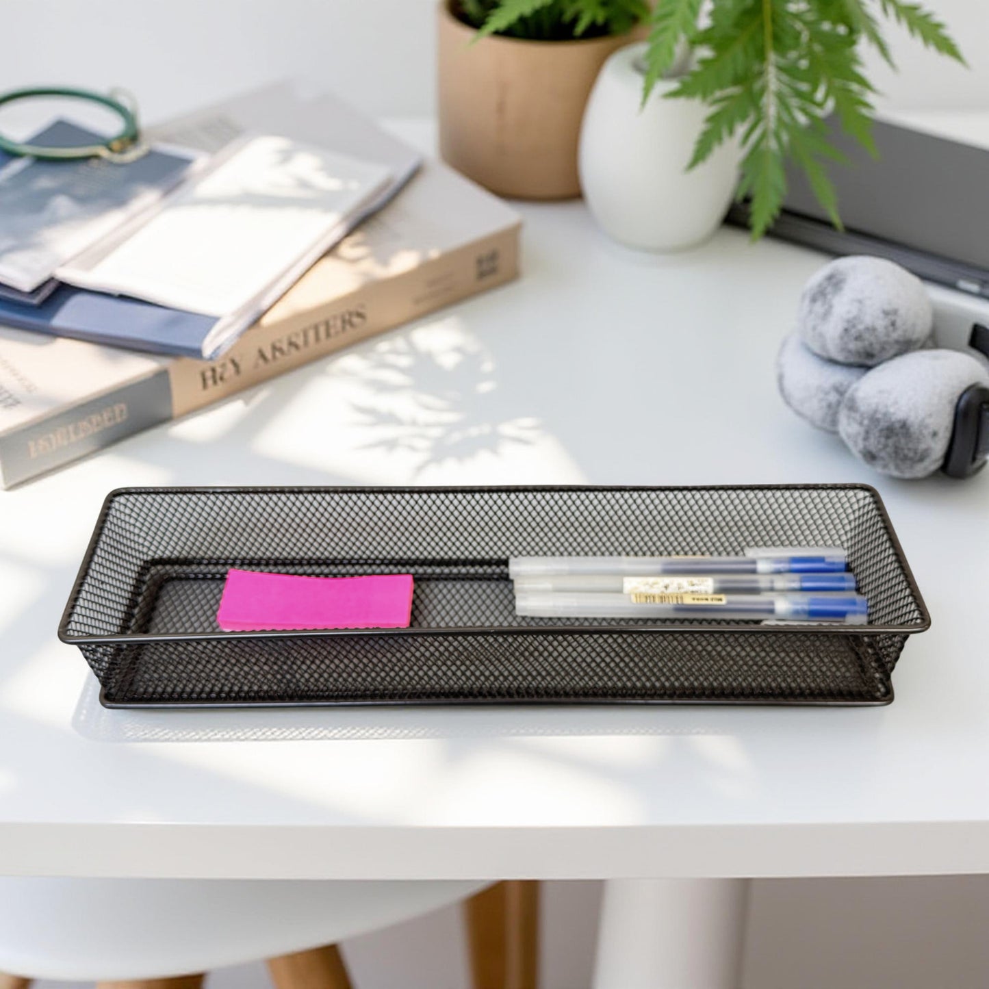Stackable Mesh Storage Organiser