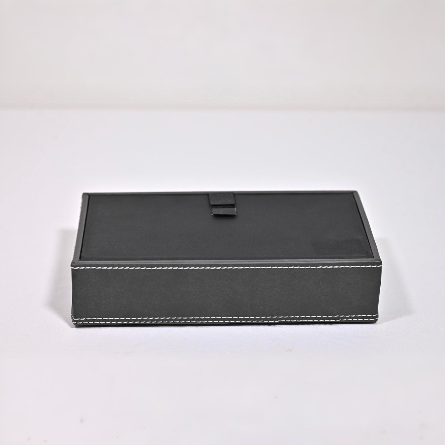Dark Gray Rectangle Tissue Box