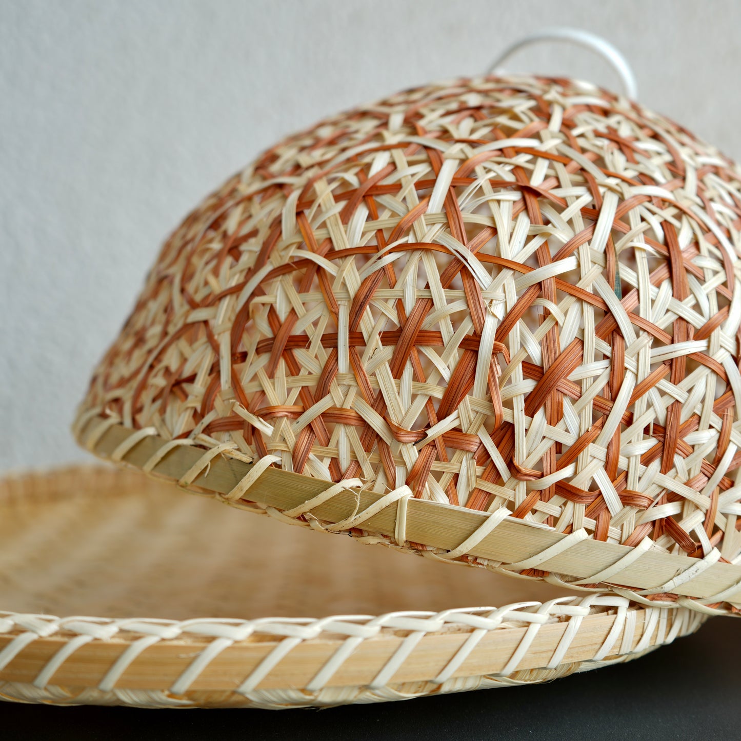 Woven Cane Fruit Cover
