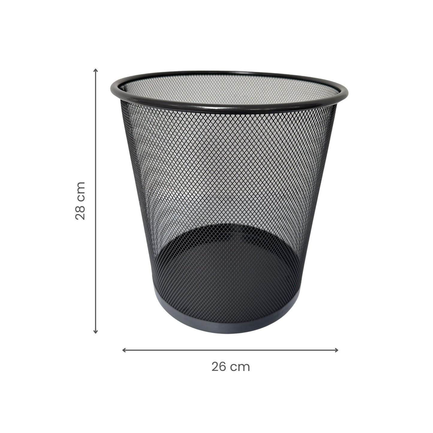 Round Mesh Trash Can