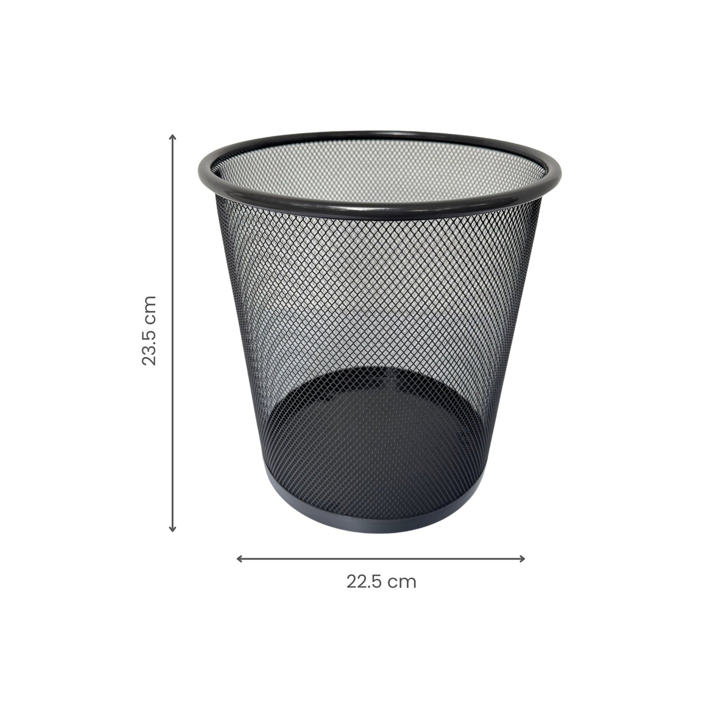 Round Mesh Trash Can