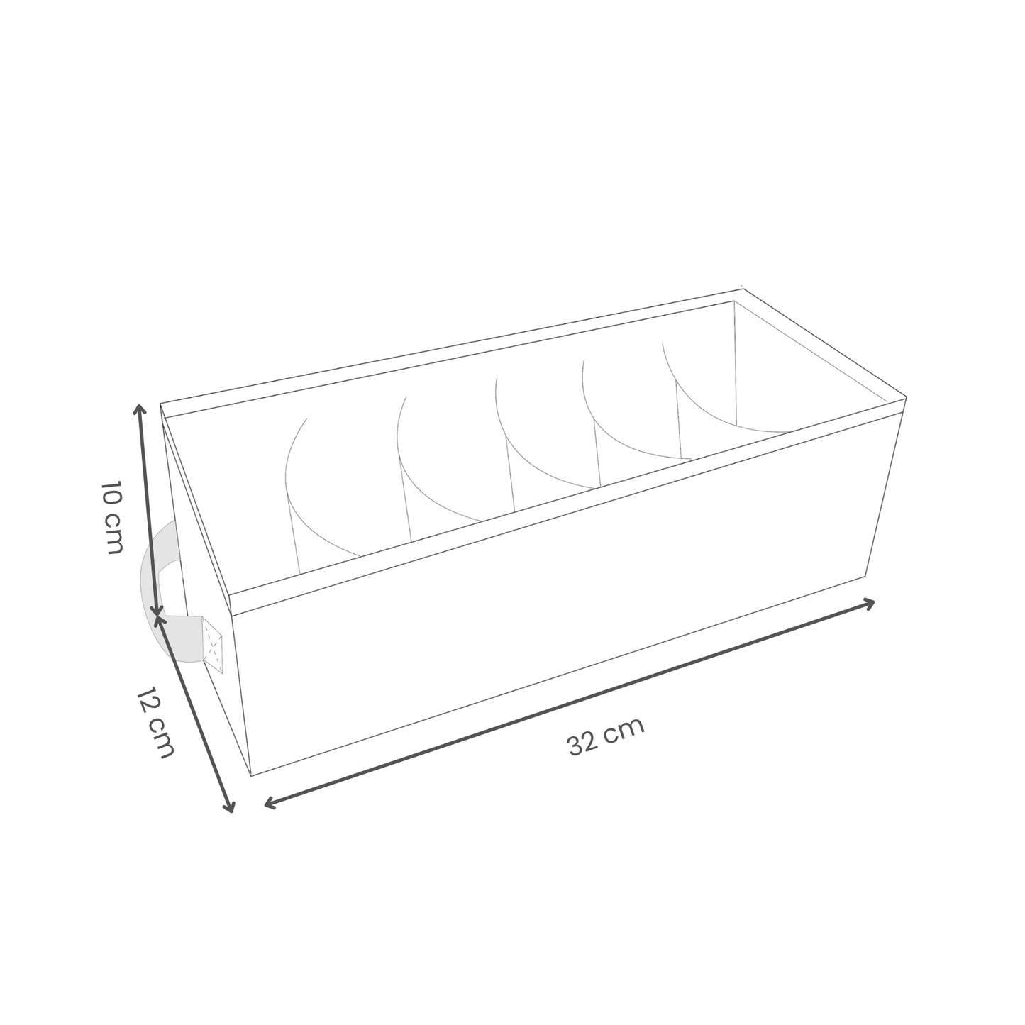 Storage Organiser with Compartments