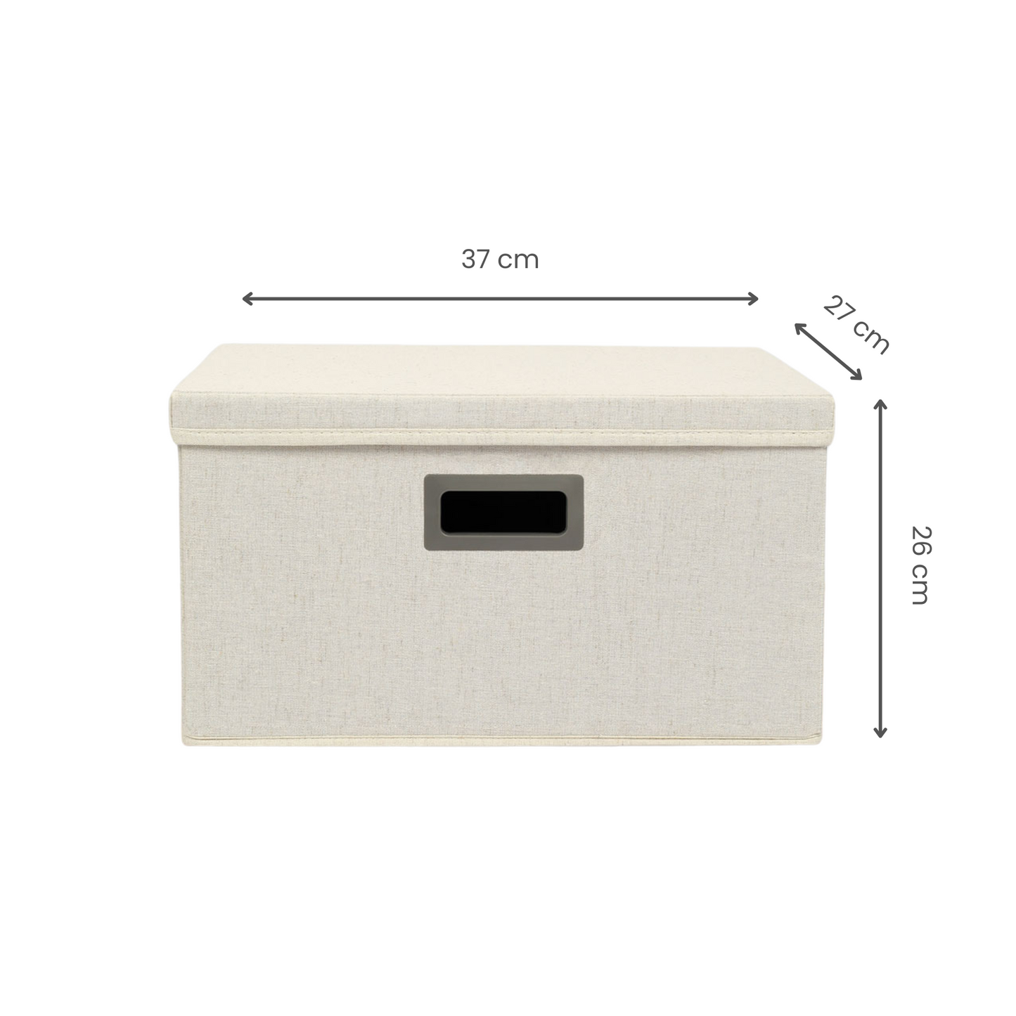 Foldable Storage Box with Lid