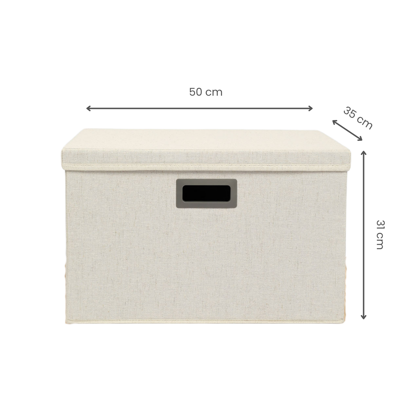 Foldable Storage Box with Lid