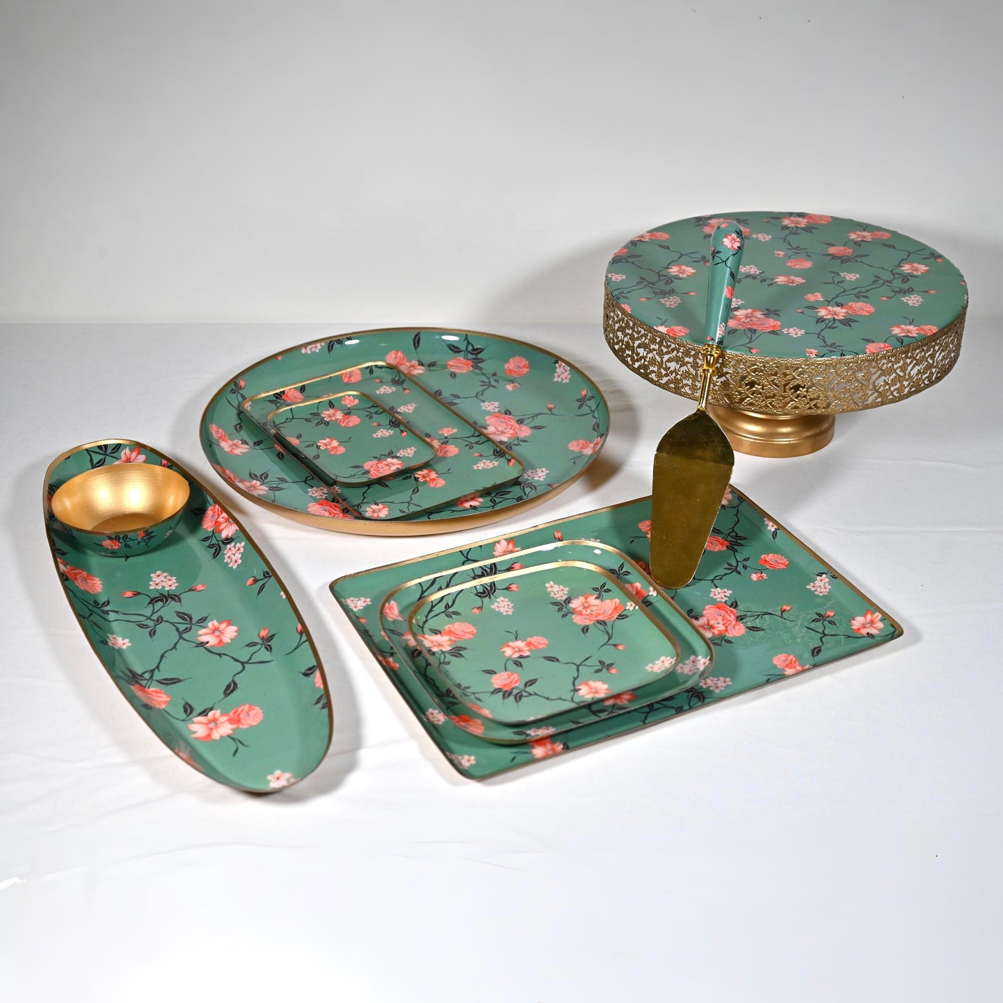 Floral Cake Stand - Begonia