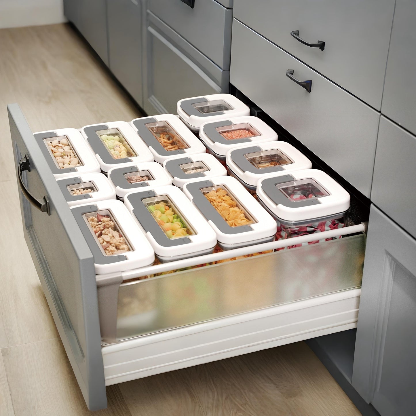 Dry Food Storage Container- 460ML FLIPnLOCK