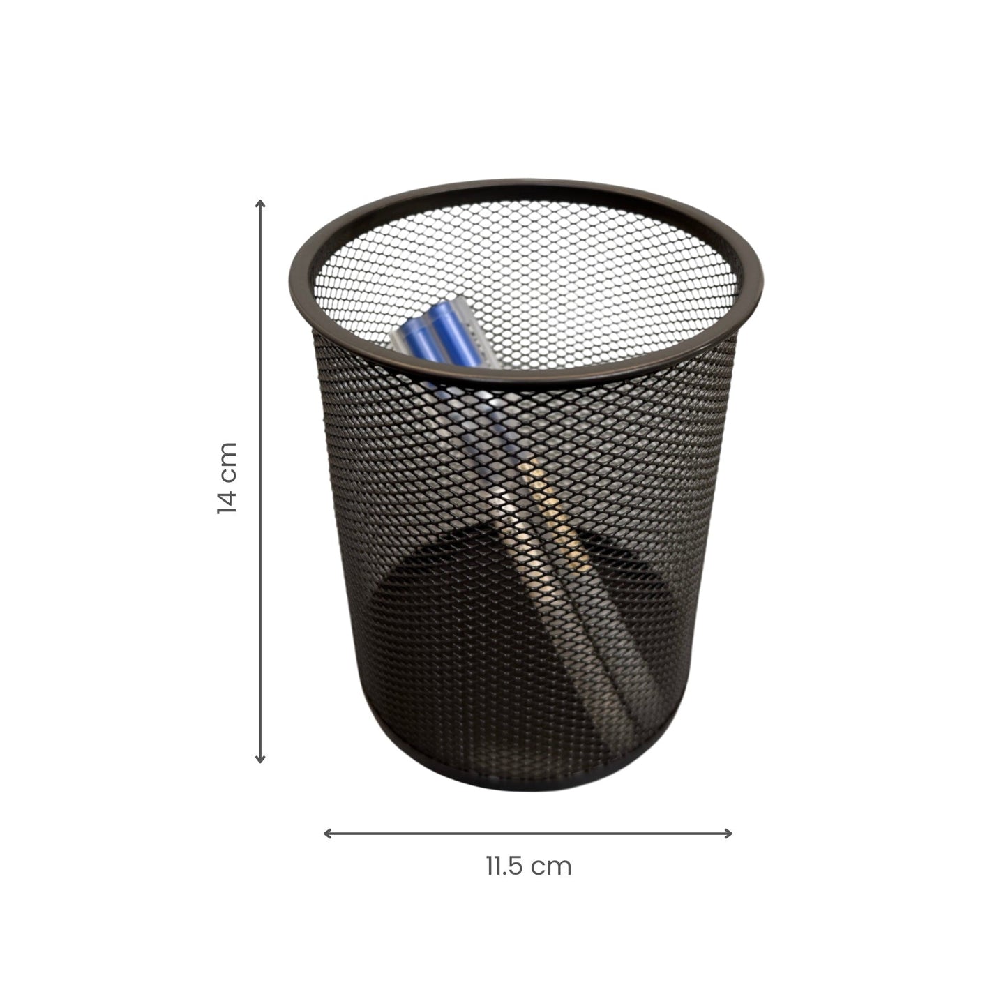 Round Mesh Stationery Organiser