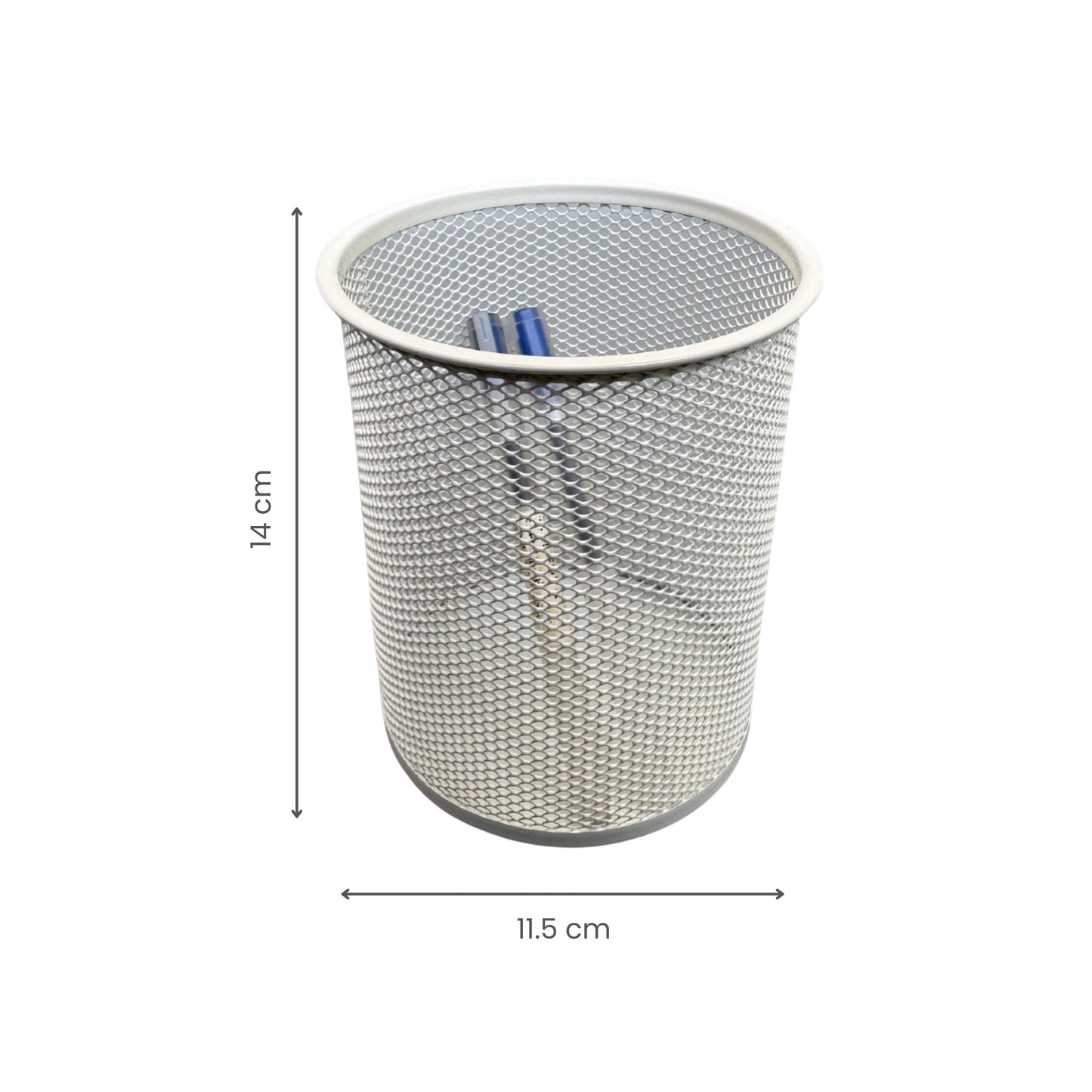 Round Mesh Stationery Organiser