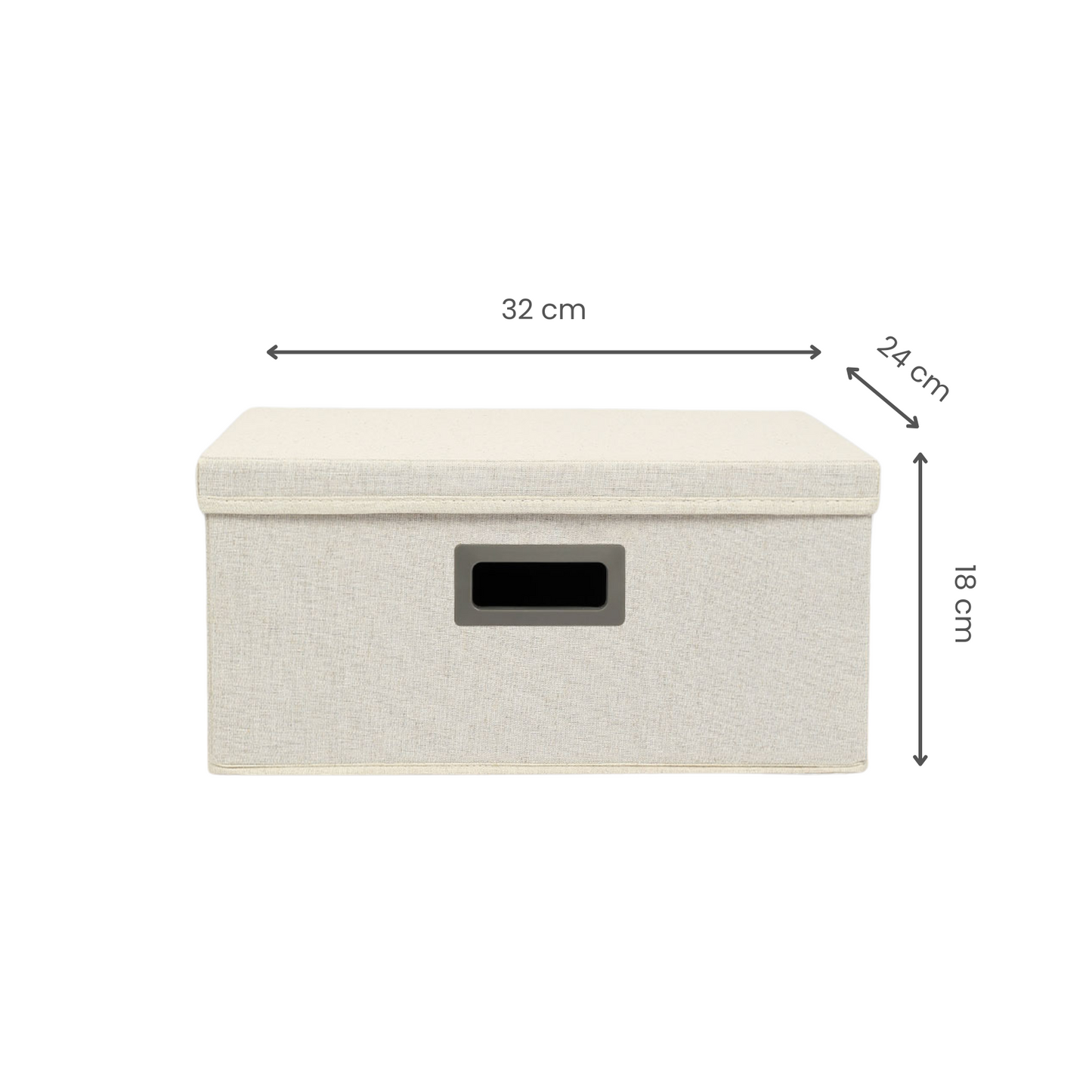 Foldable Storage Box with Lid