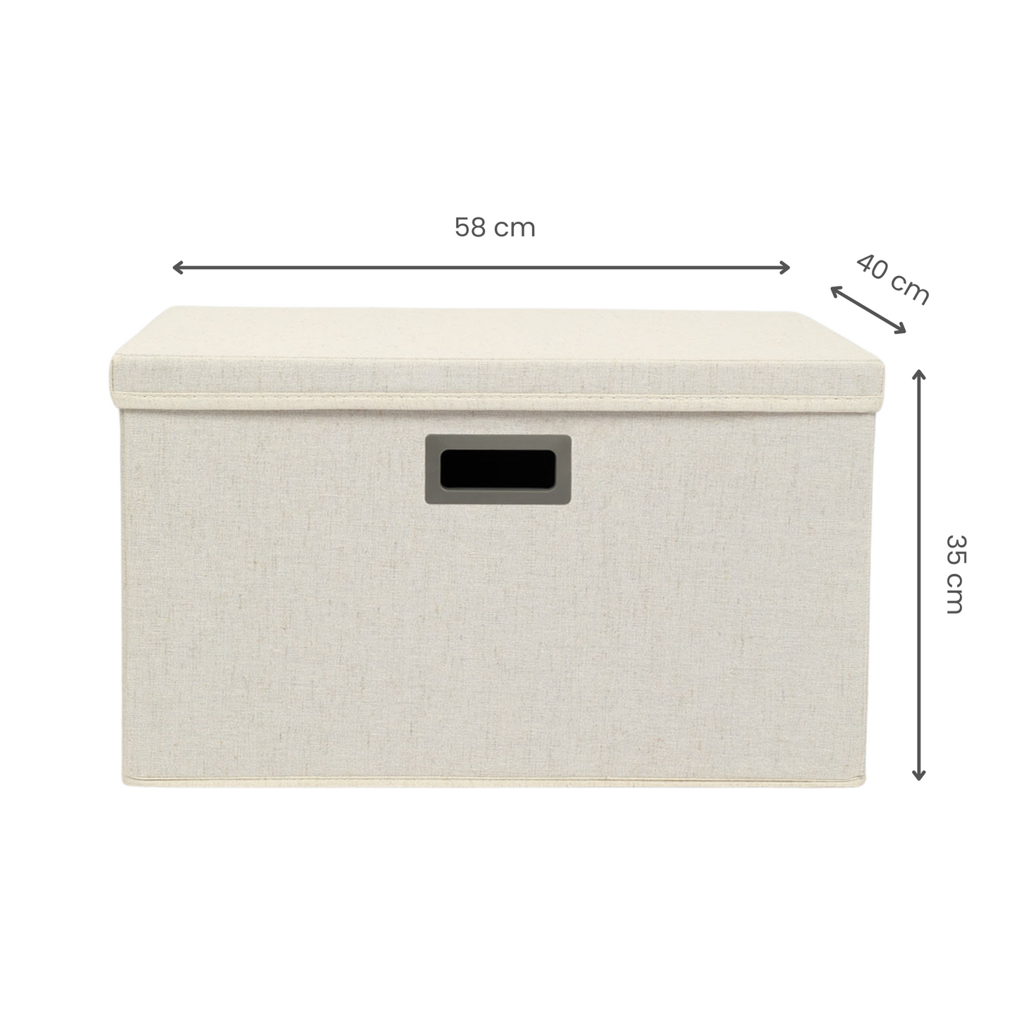 Foldable Storage Box with Lid