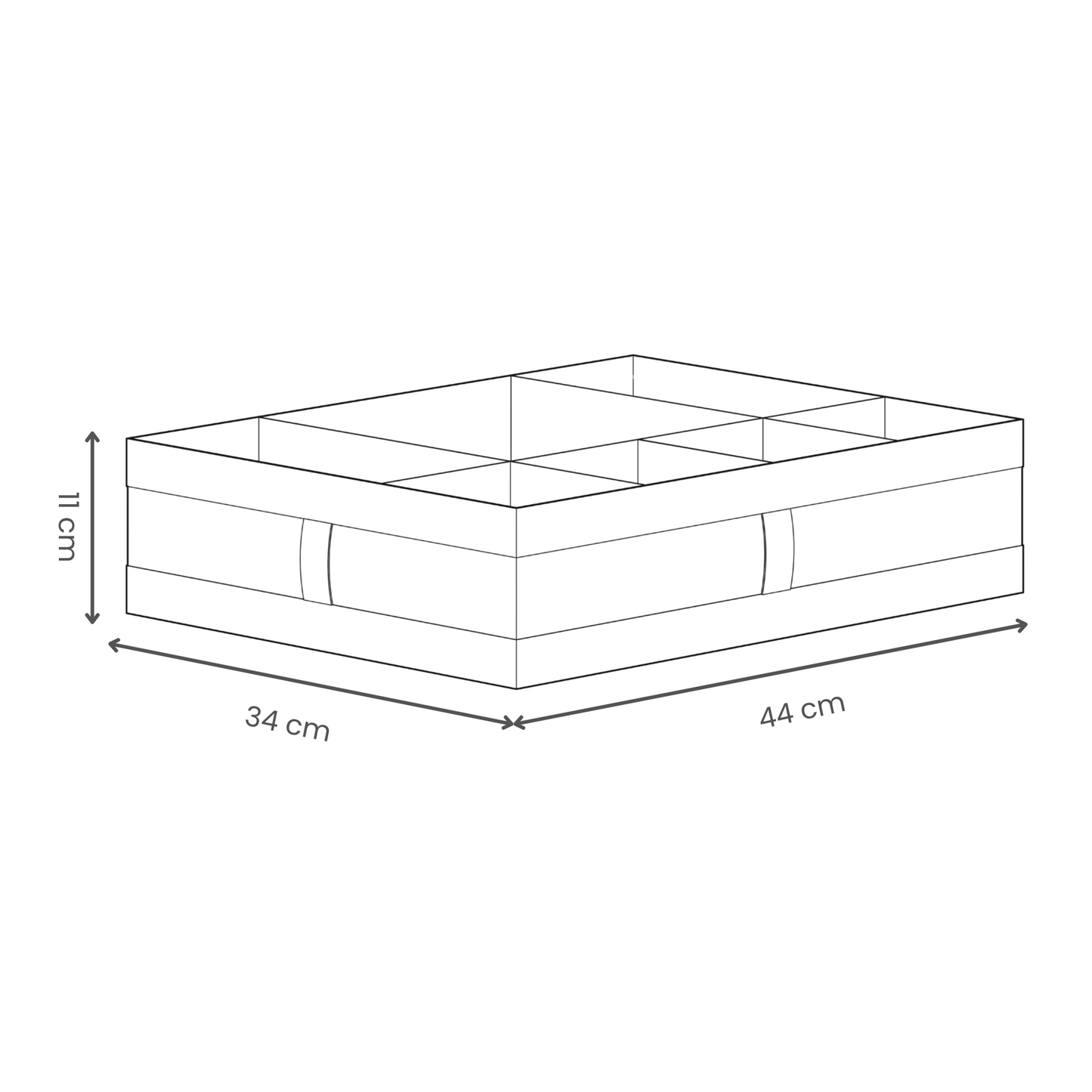 Storage Organiser with Compartments
