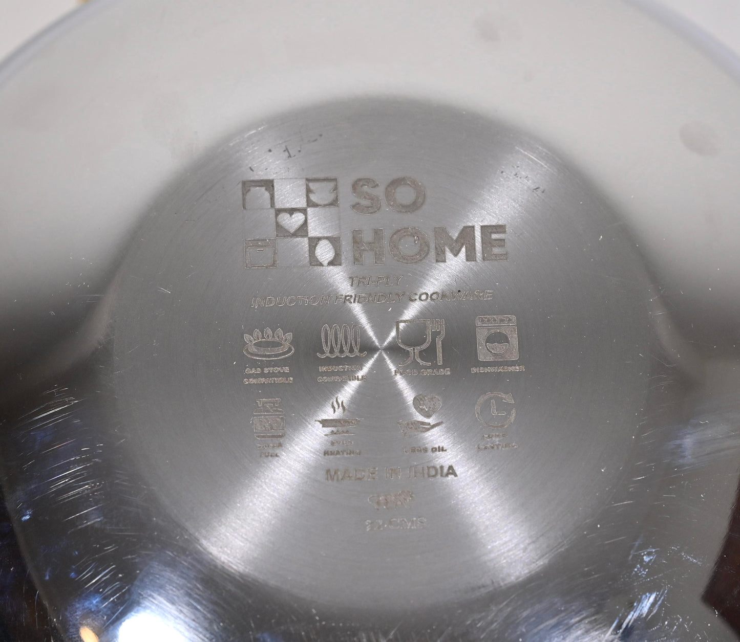 TriPly Stainless Steel Tasla(3.3L)