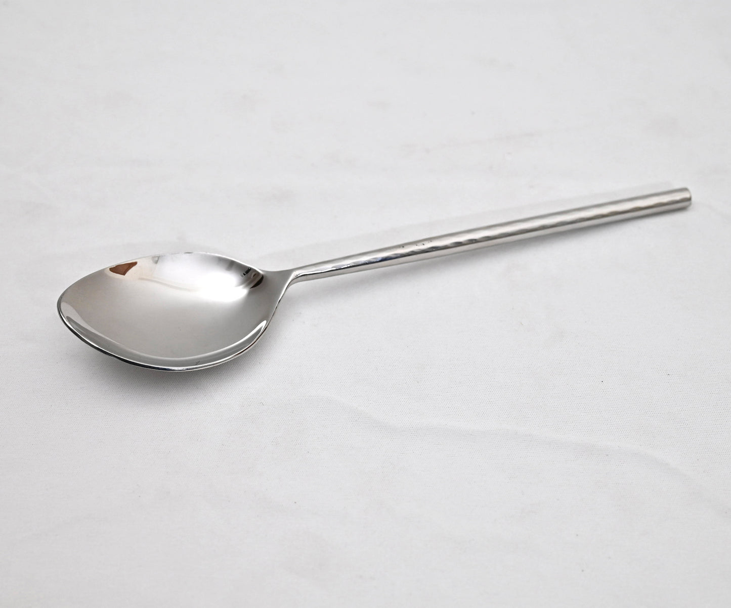Hammered Stainless Steel Pan Serving Spoon (Regular)