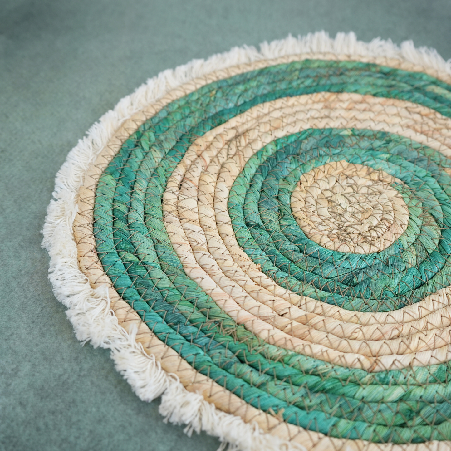 Boho Jute Trivet- Botanic