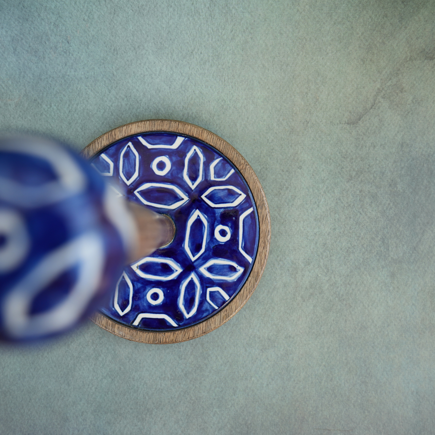 Boho Kitchen Paper Towel Stand