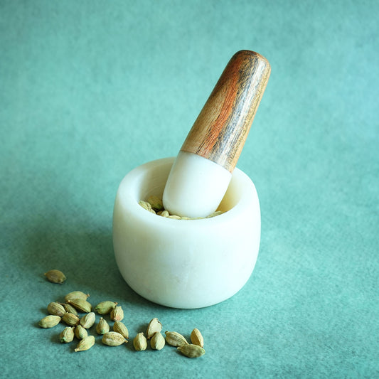 Terra Marble Mortar & Pestle