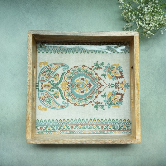 Spring Square Serving Tray