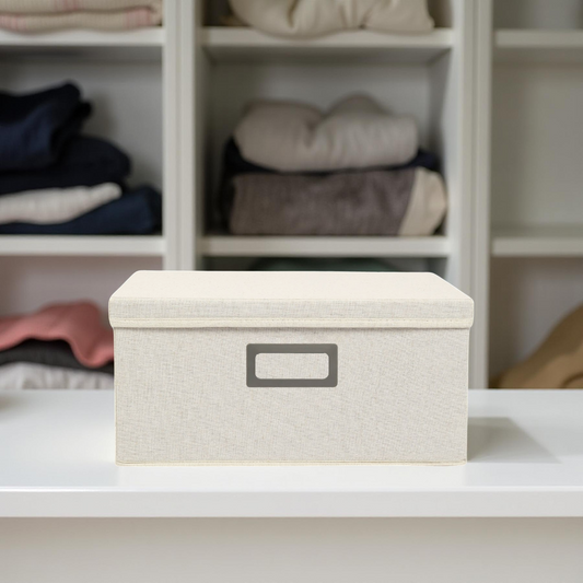 Foldable Storage Box with Lid