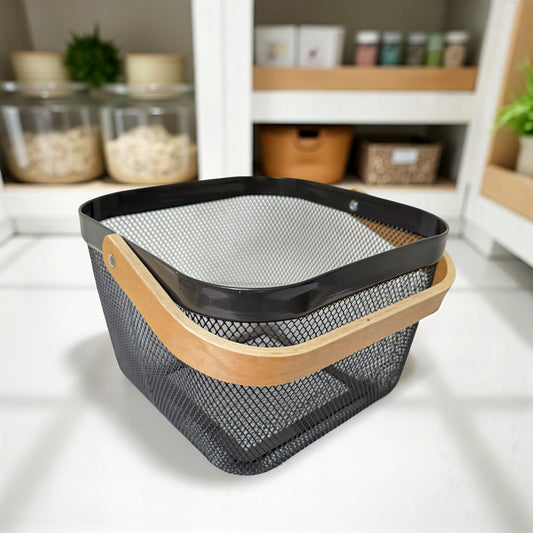 Square Mesh Storage Basket