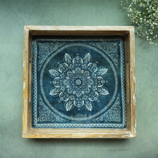 Iris Square Serving Tray
