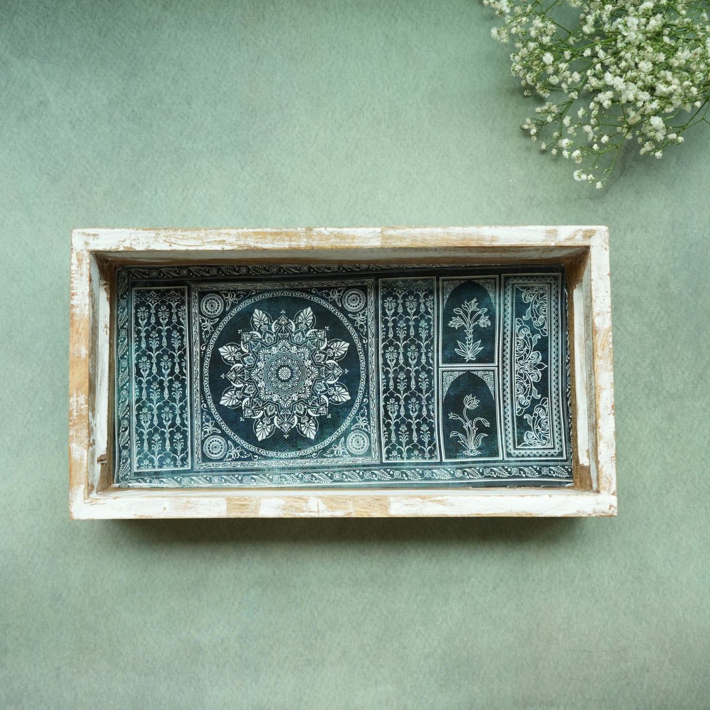 Iris Oblong Serving Tray
