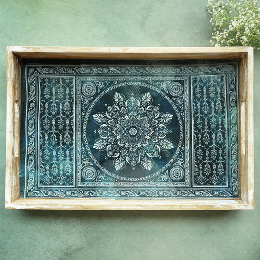 Iris Rectangle Serving Tray