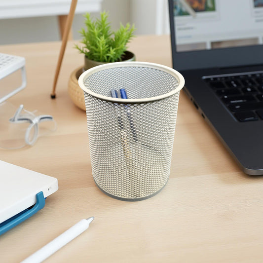 Round Mesh  Stationery Organiser