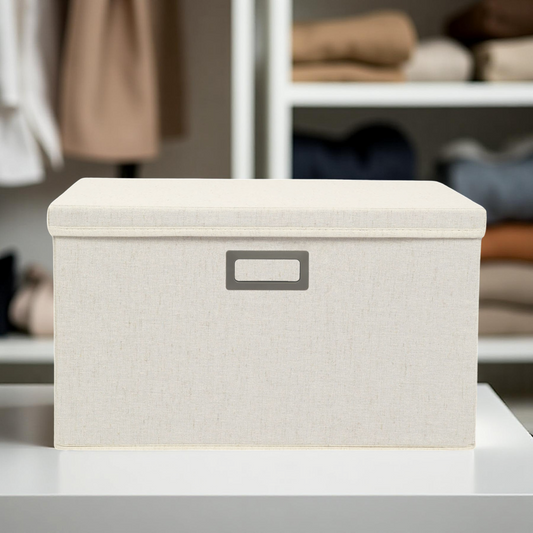Foldable Storage Box with Lid