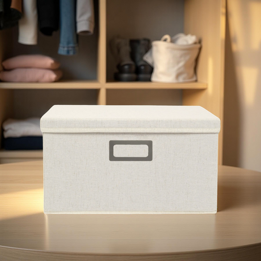 Foldable Storage Box with Lid
