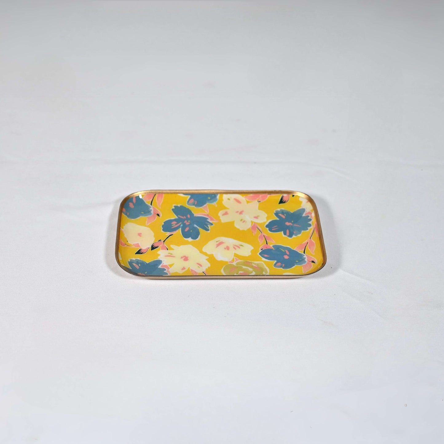 Small Floral Starter Plate - Daffodil