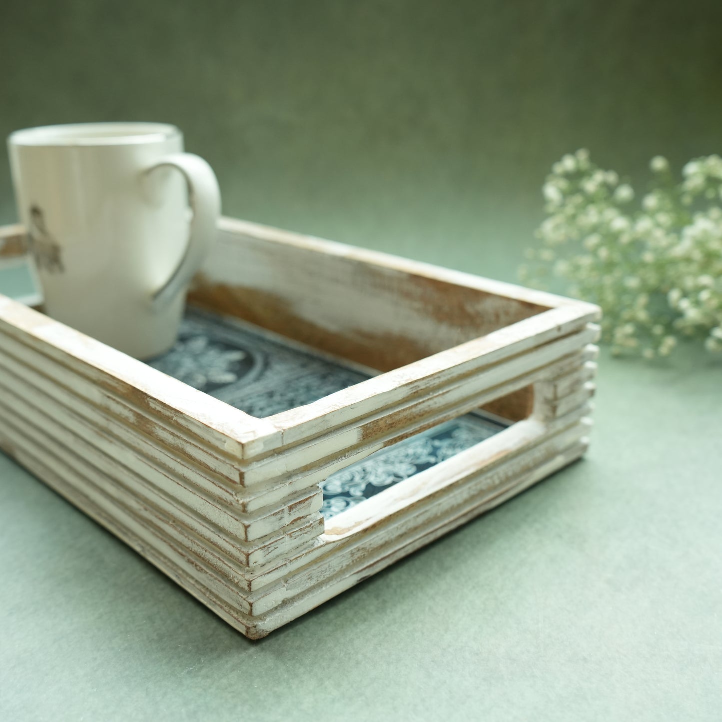 Iris Oblong Serving Tray