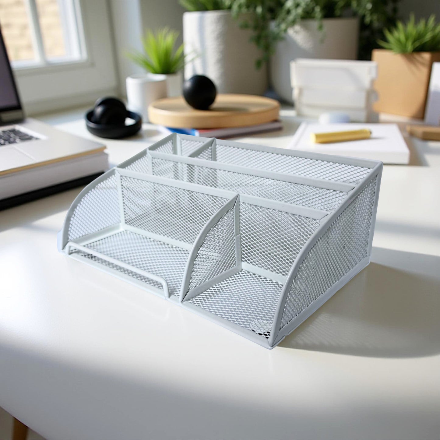 Mesh Stationery Desk Organiser