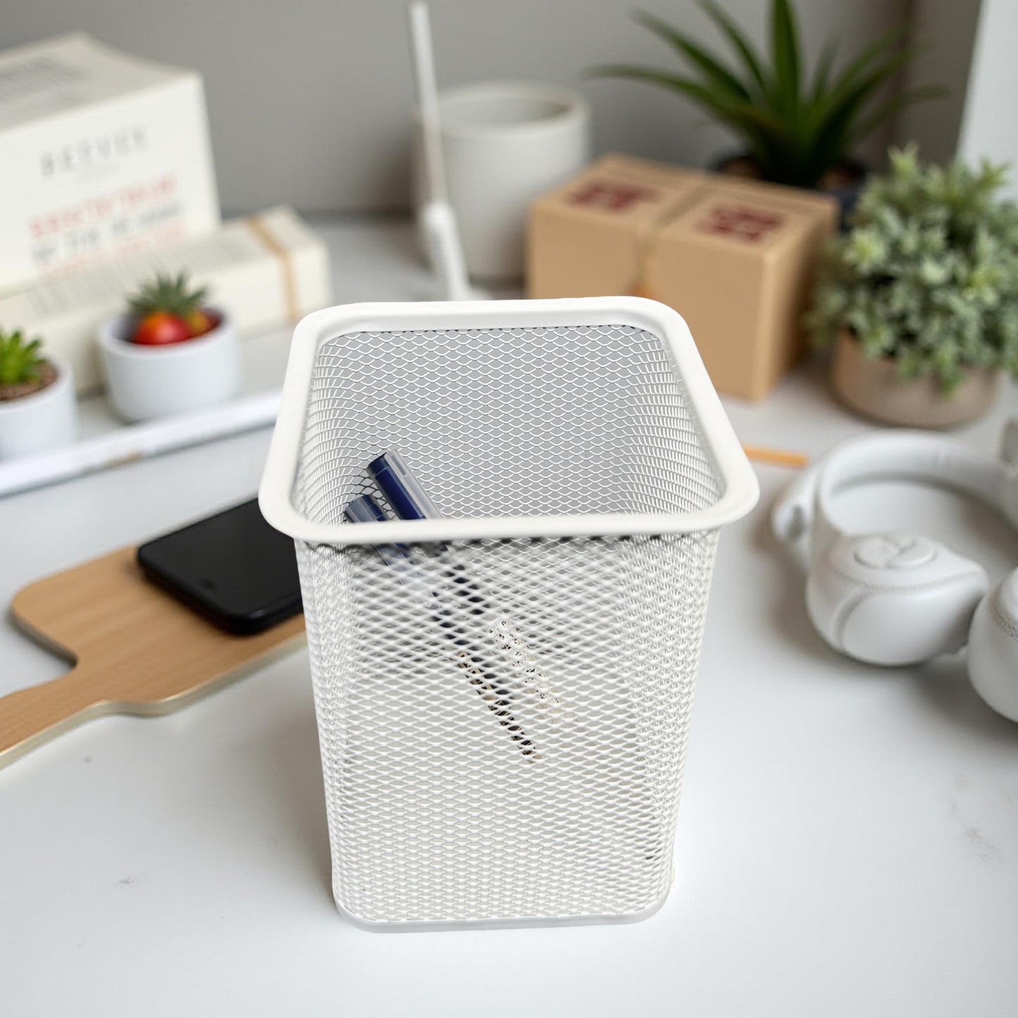 Square Mesh  Stationery Organiser