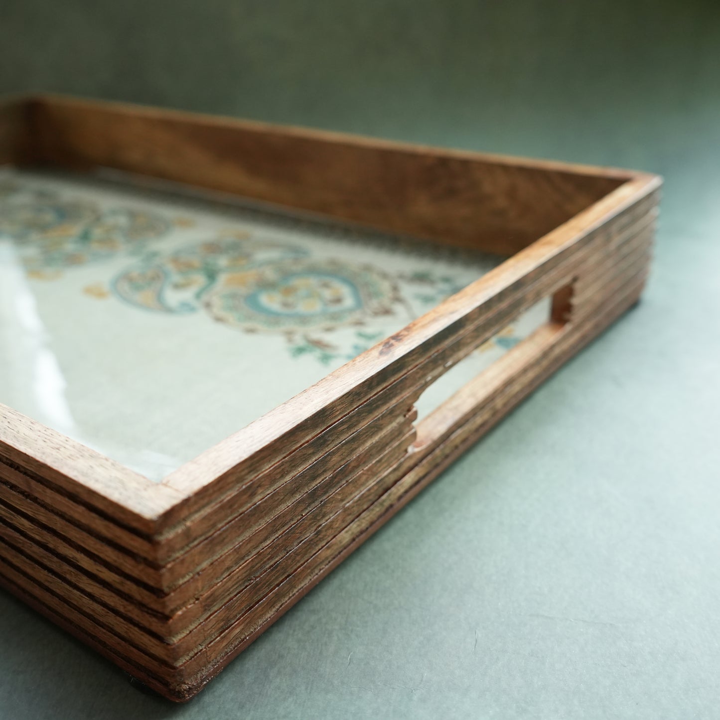 Spring Rectangle Serving Tray