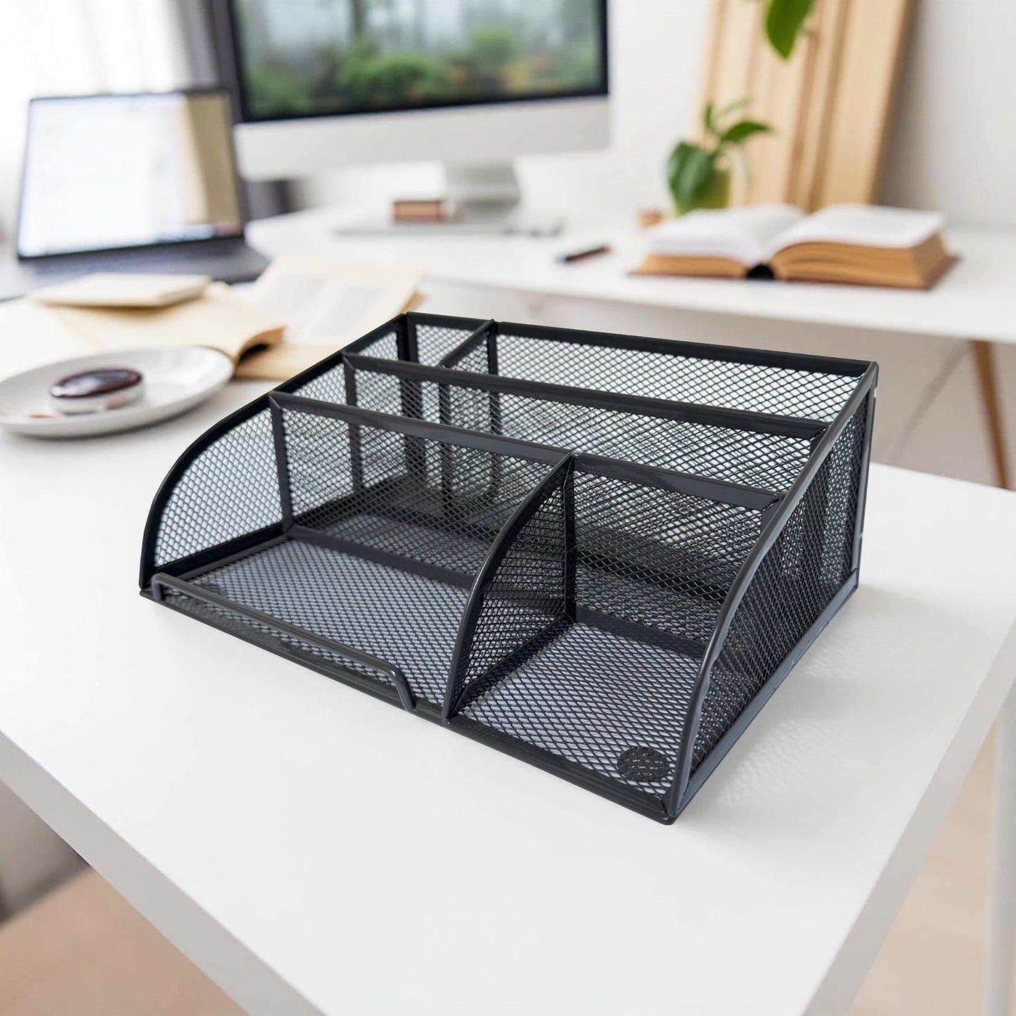Mesh Stationery Desk Organiser