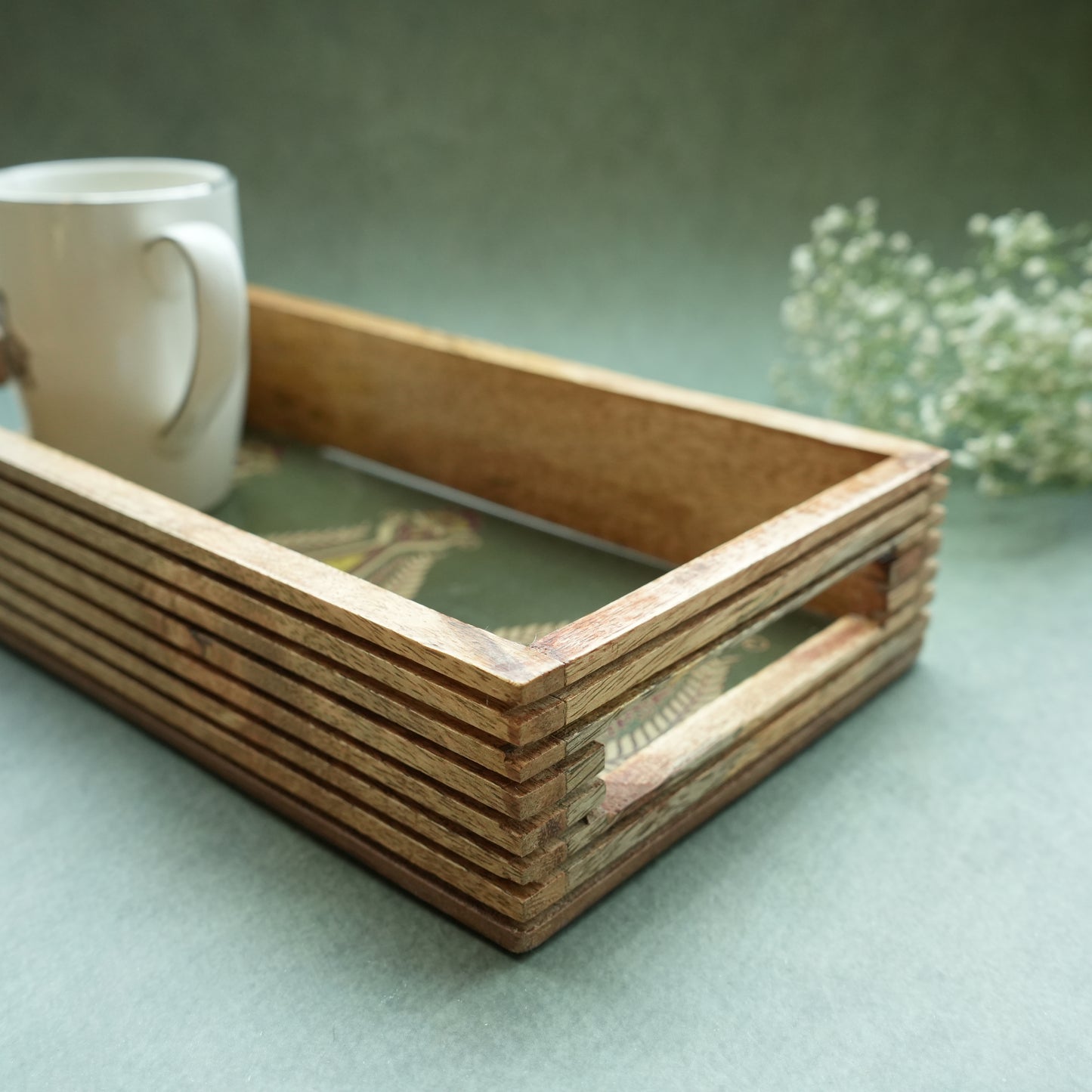 Paisley Oblong Serving Tray