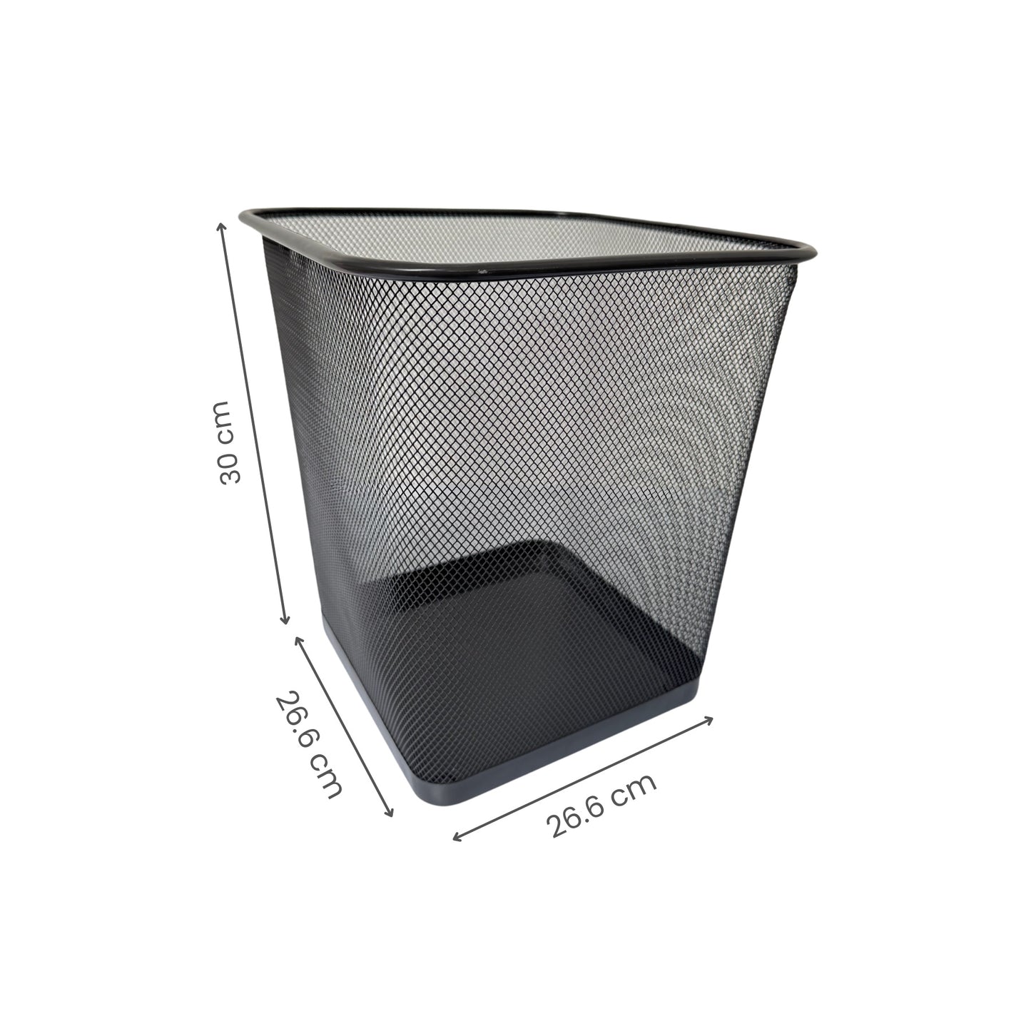 Square Mesh Trash Can