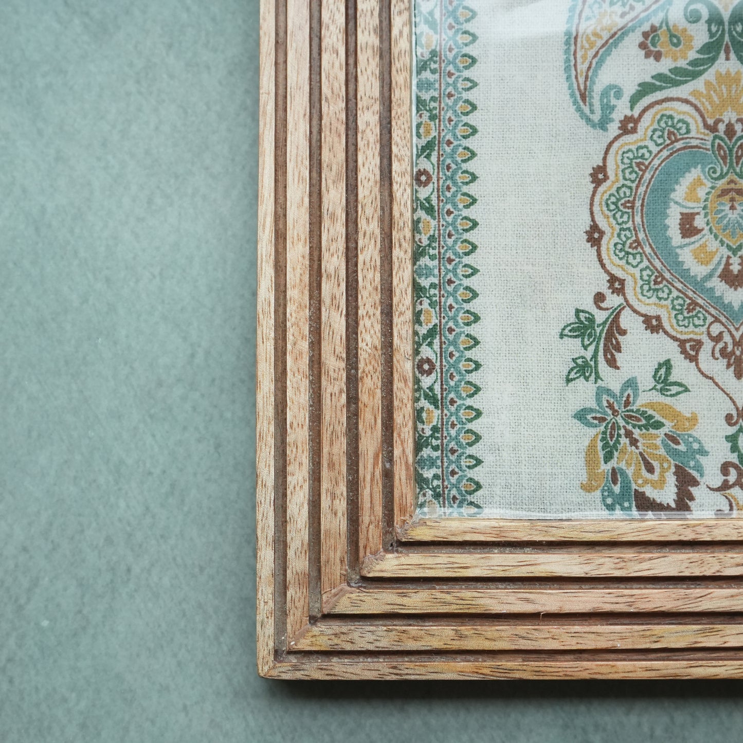 Spring Square Wooden Trivet