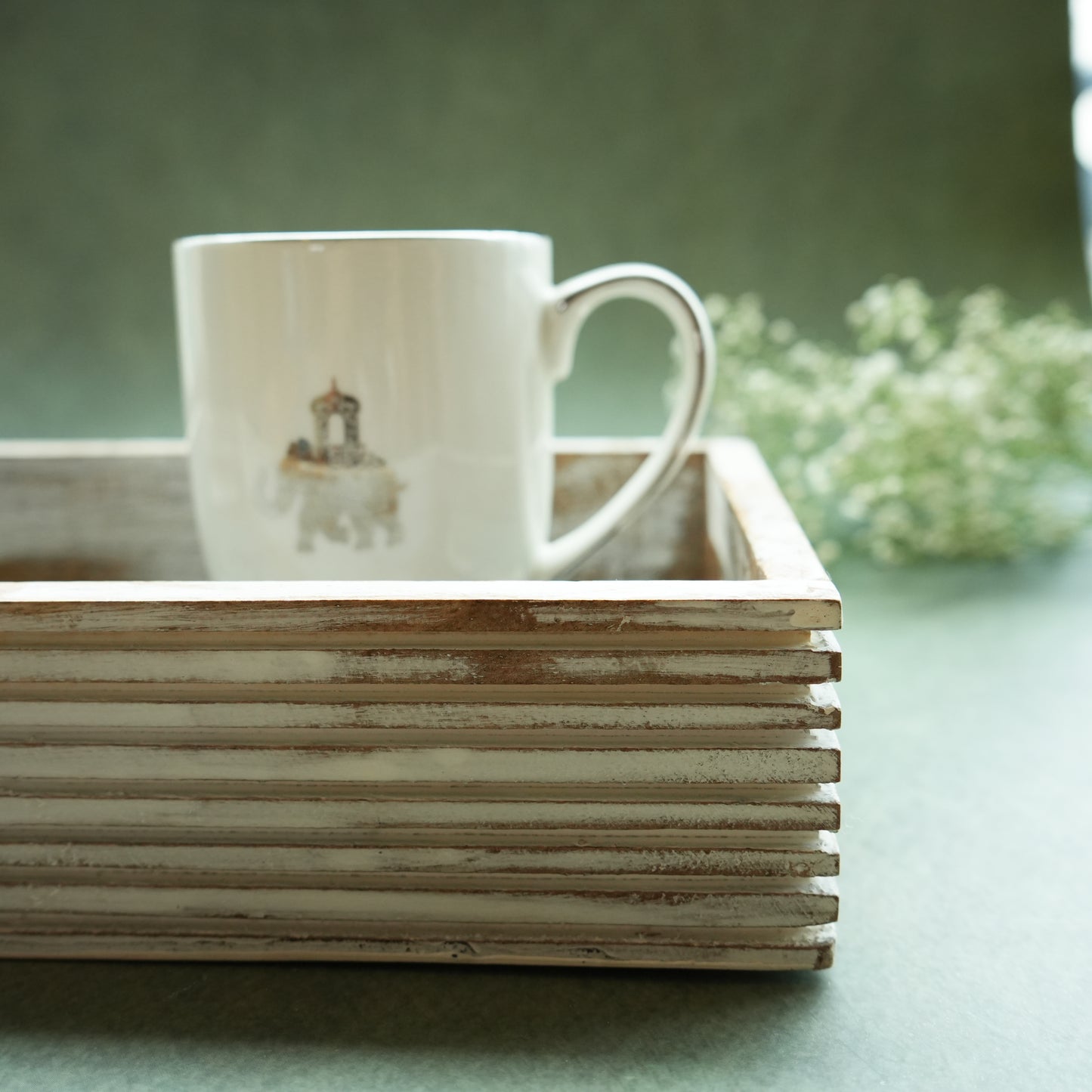 Iris Oblong Serving Tray