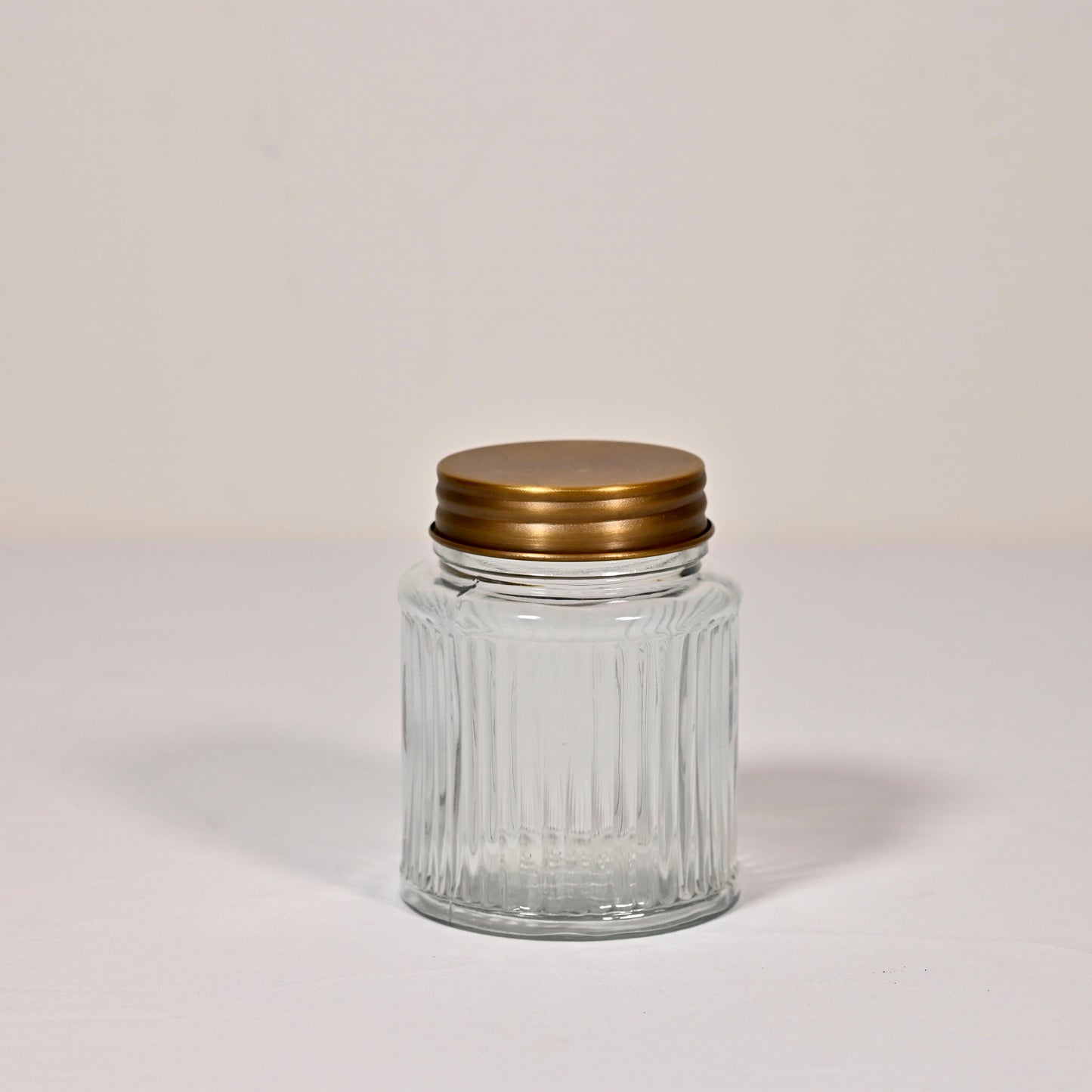 Fluted Glass Jars (700ml)