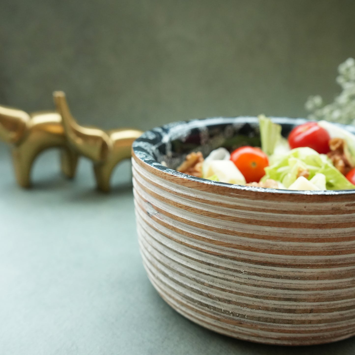 Iris Round Salad Bowl- Small