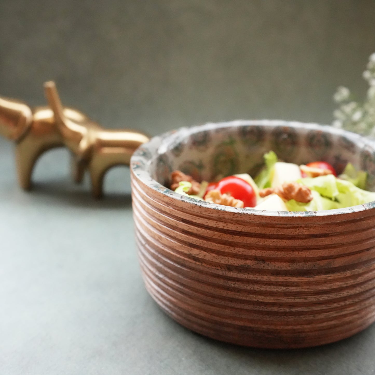 Spring Round Salad Bowl- Small