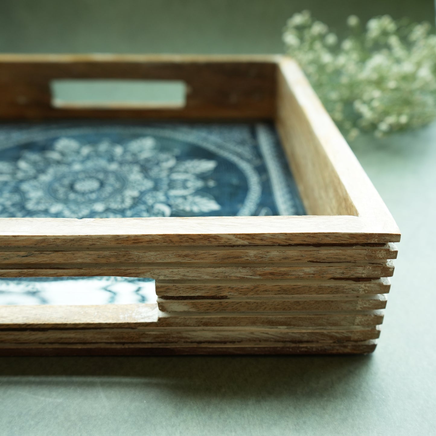 Iris Square Serving Tray