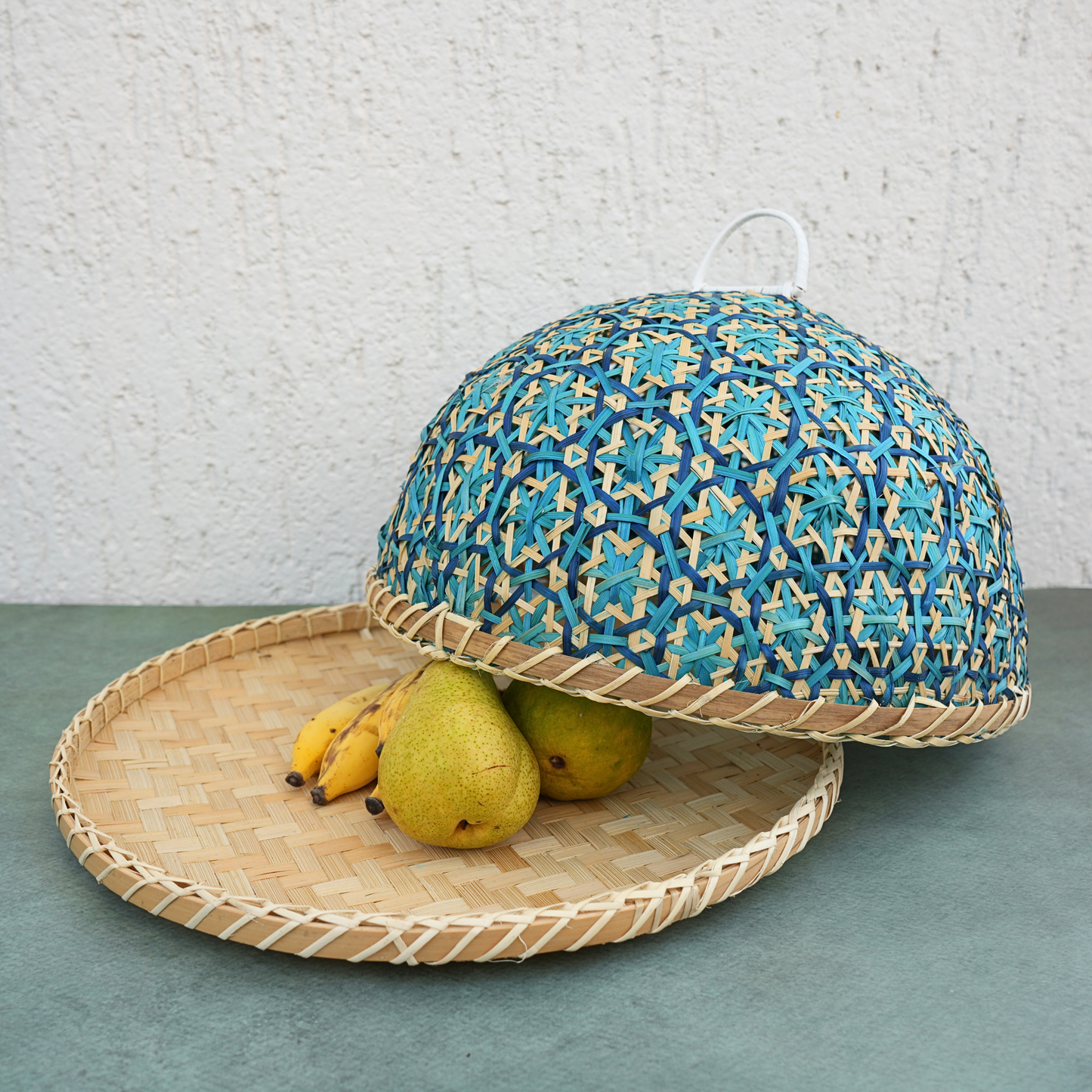 Woven Cane Fruit Cover