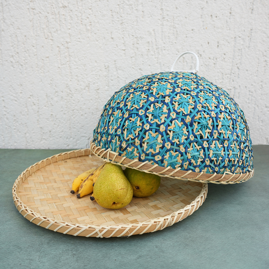 Woven Cane Fruit Cover